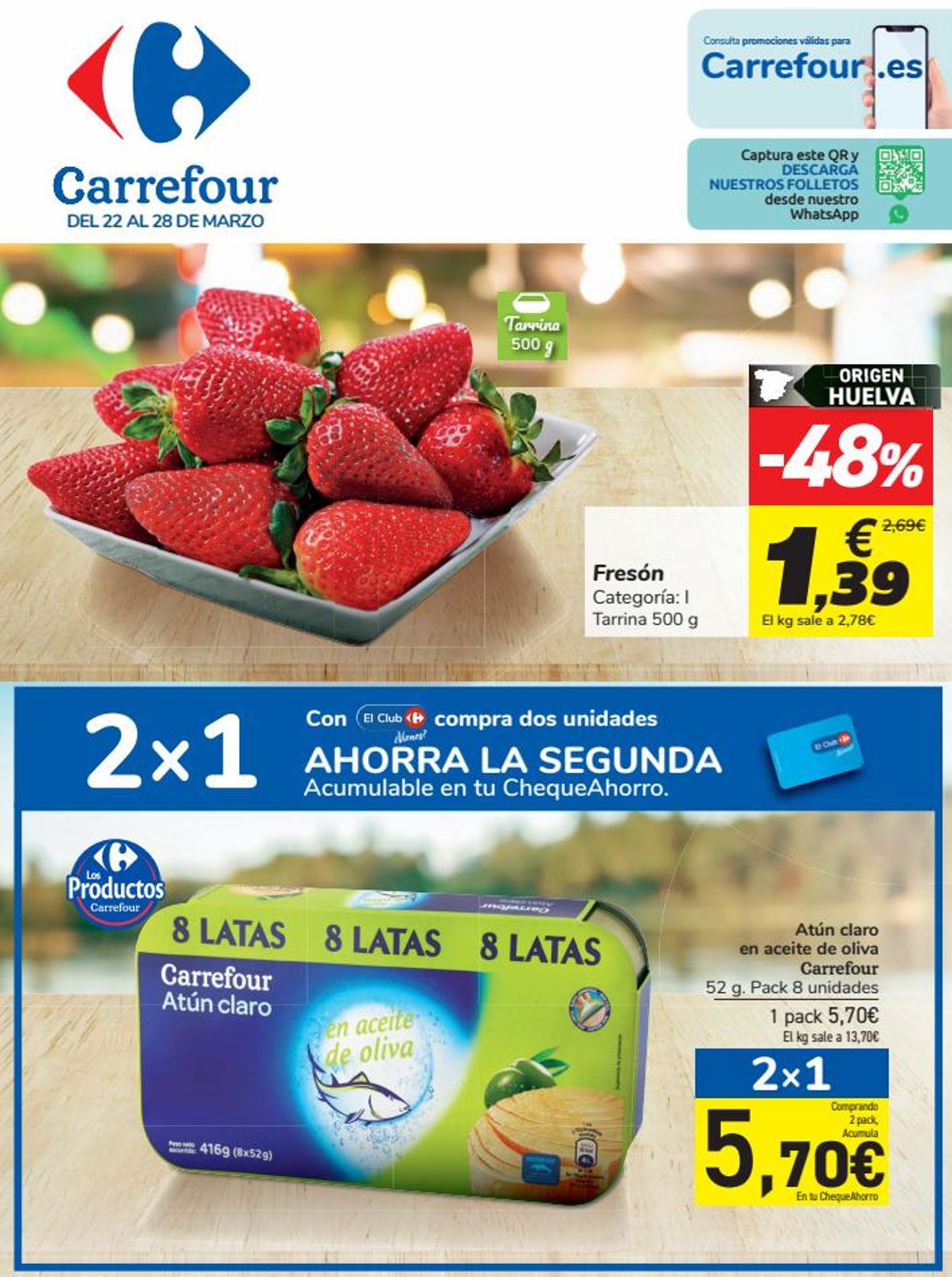 Carrefour Folleto - 22.03-28.03.2022