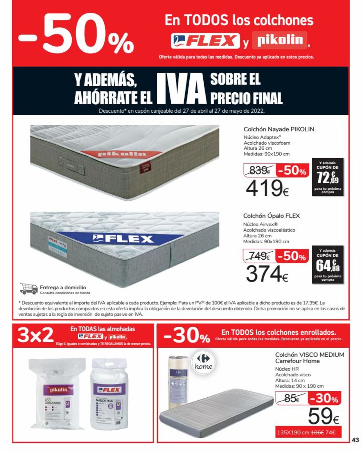 Carrefour Folleto - 12.04-26.04.2022 (Página 43)