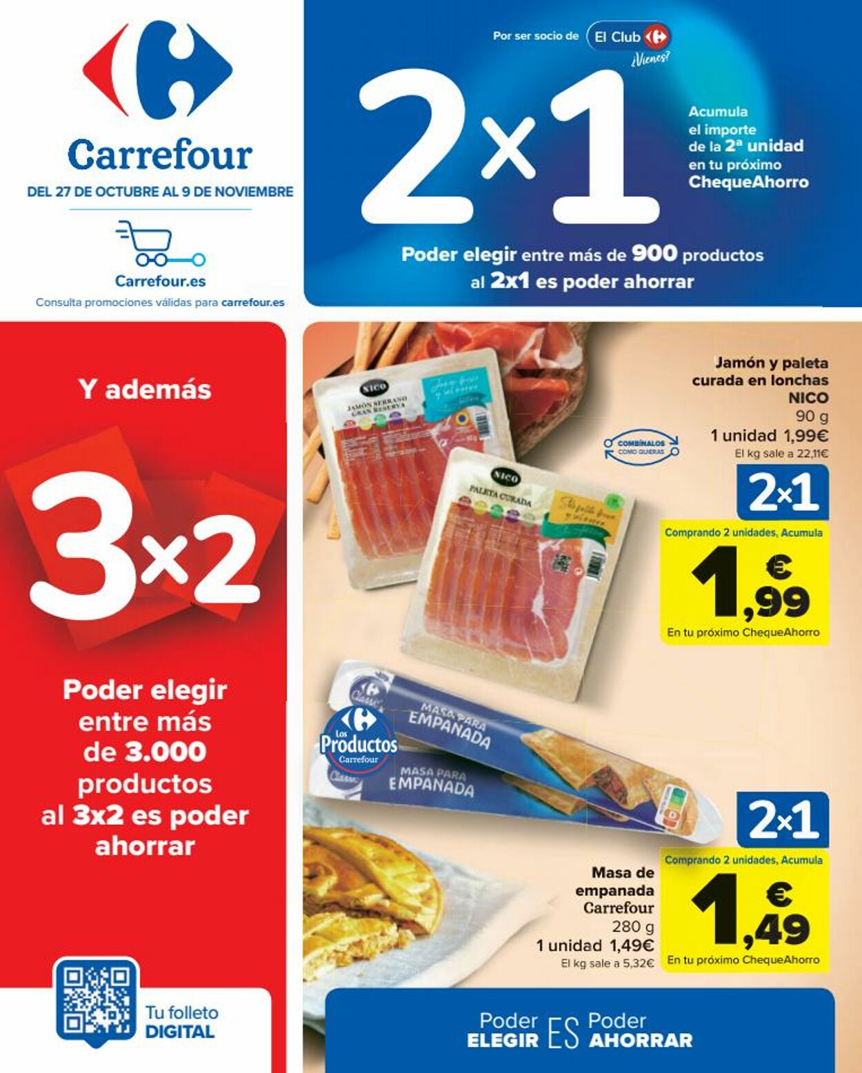Carrefour Folleto - 27.10-09.11.2022