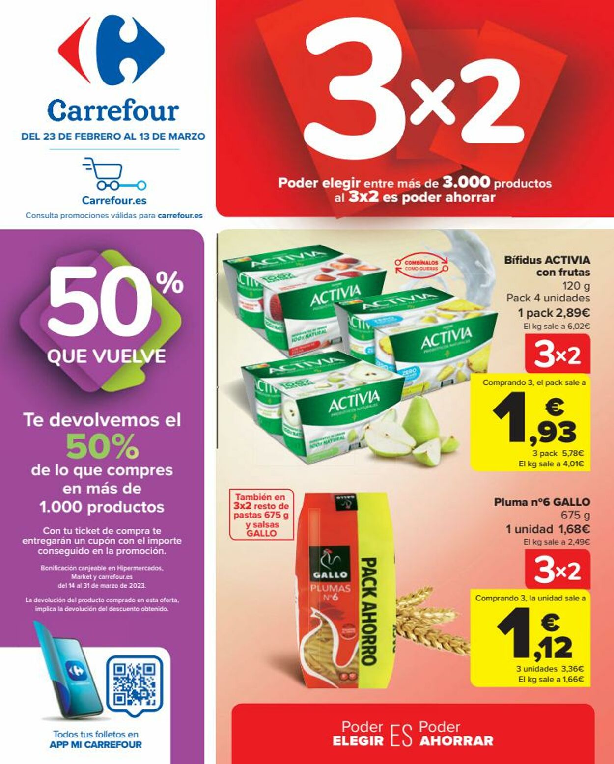 Carrefour Folleto - 23.02-13.03.2023