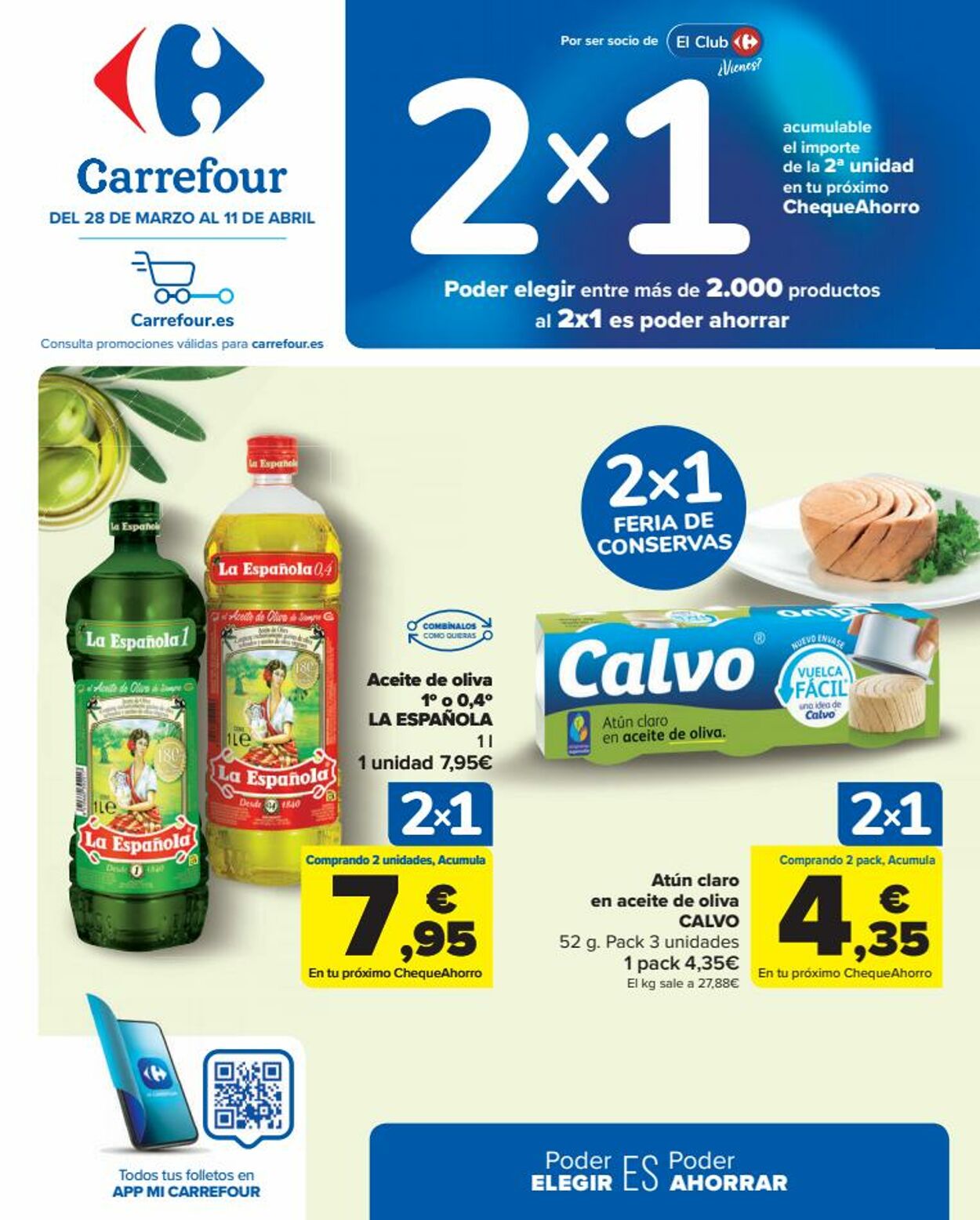 Carrefour Folleto - 28.03-11.04.2023