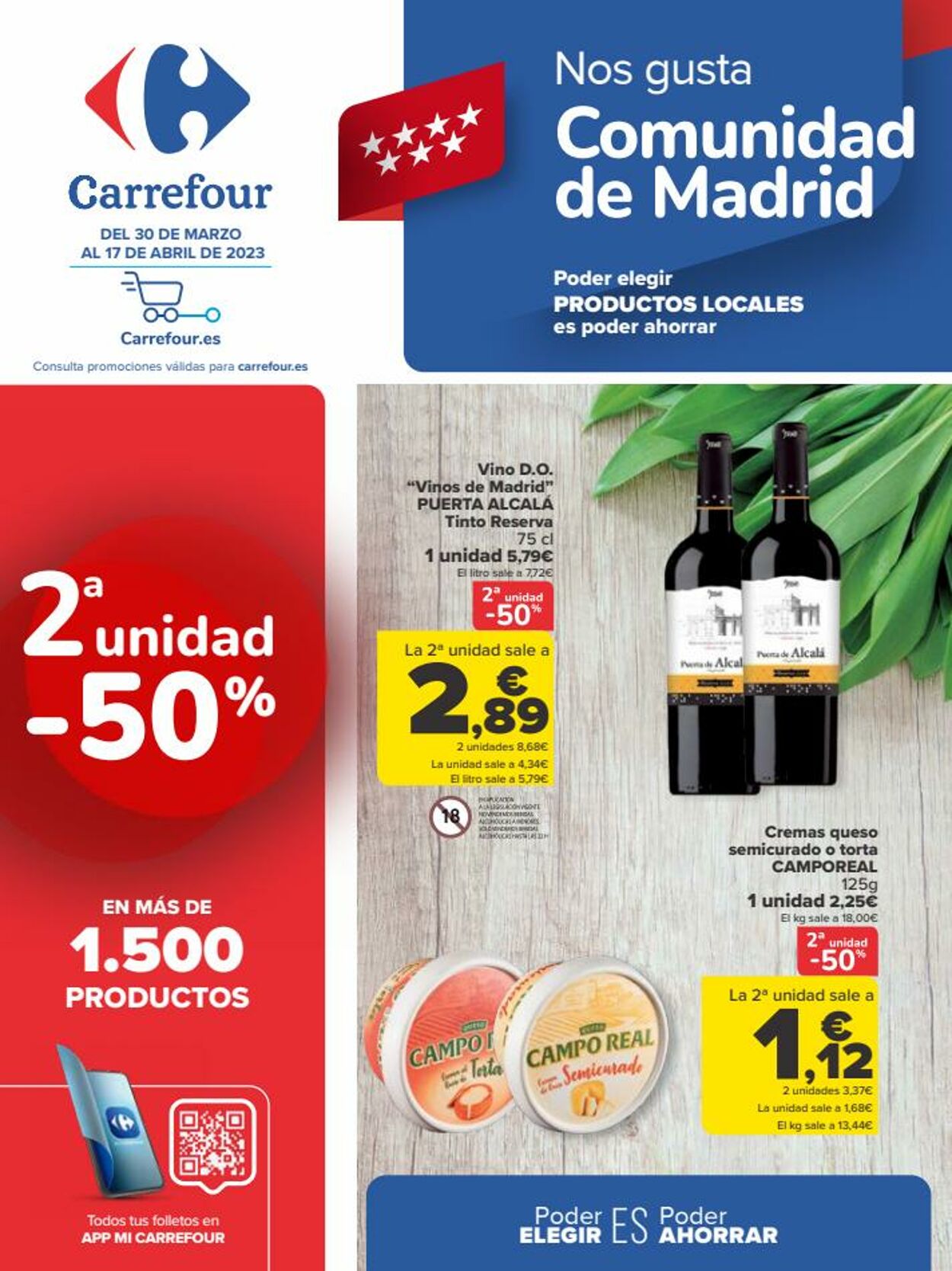 Carrefour Folleto - 30.03-17.04.2023