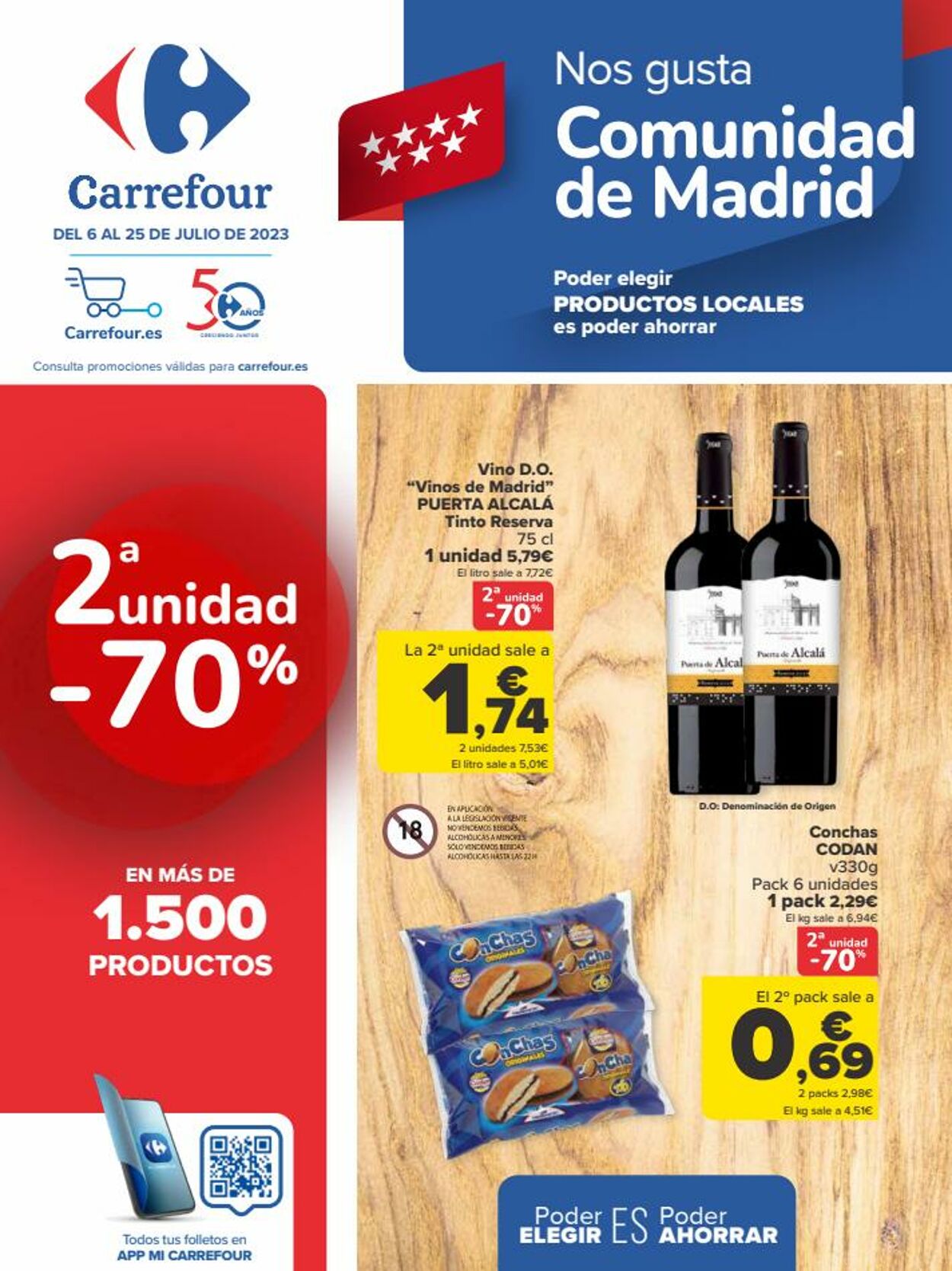 Carrefour Folleto - 06.07-25.07.2023