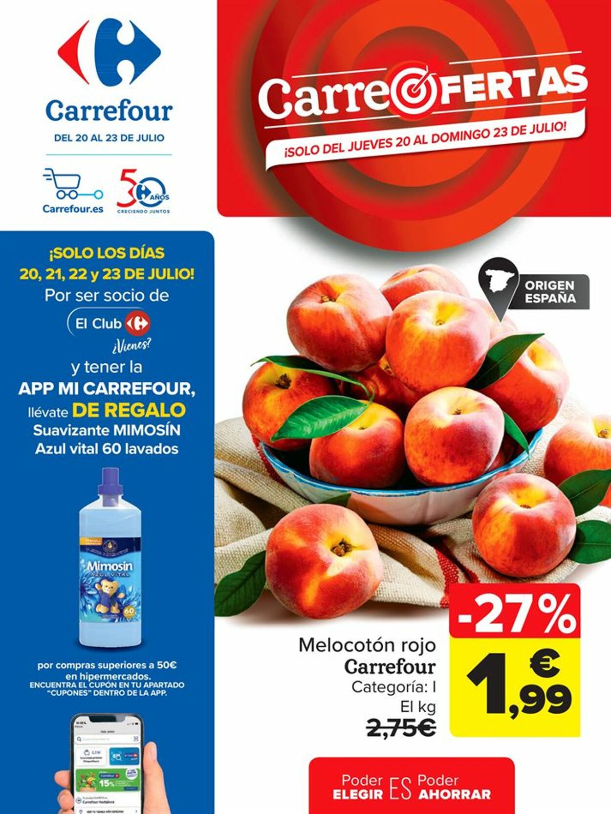 Carrefour Folleto - 20.07-23.07.2023