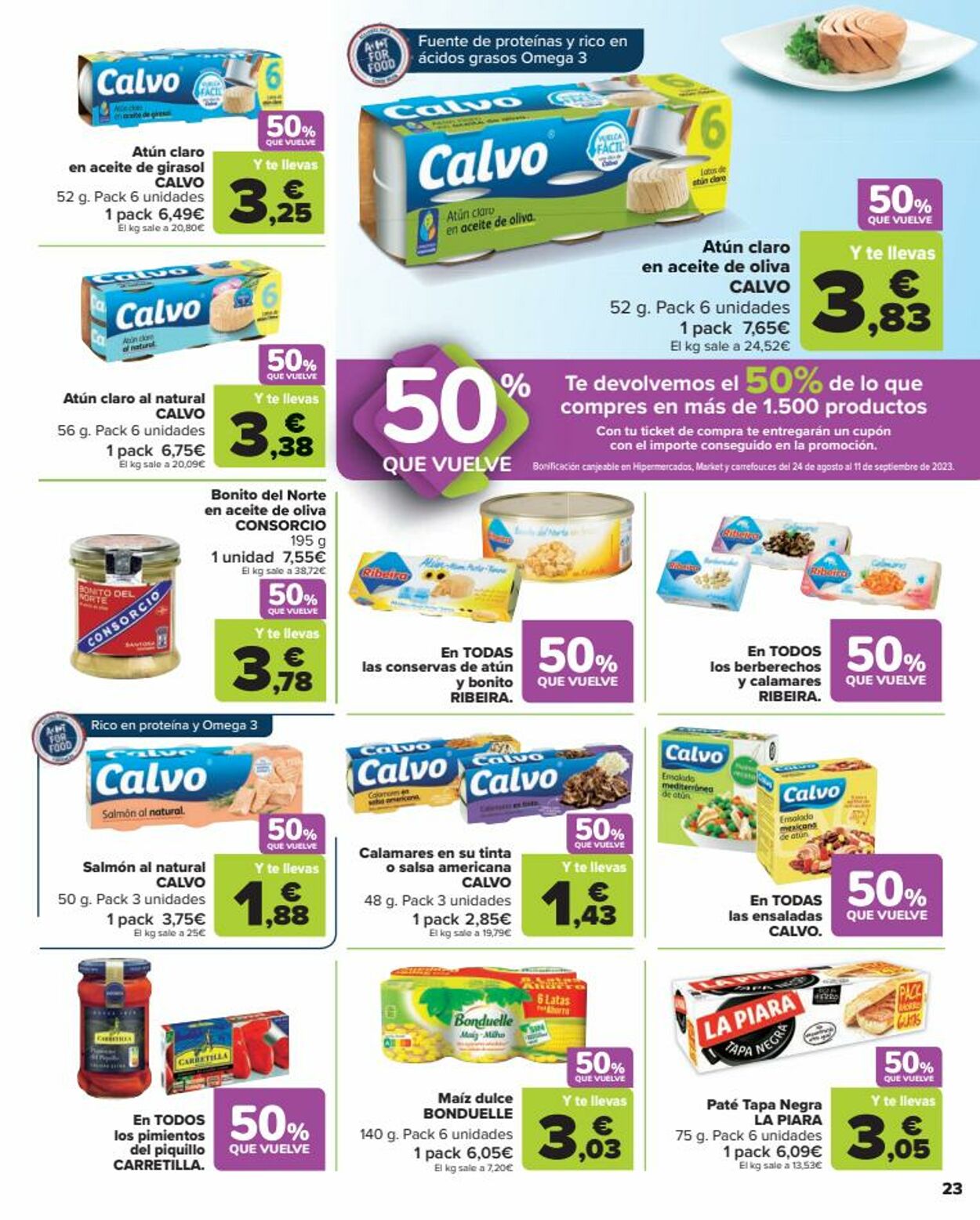 Carrefour Folleto - 10.08-23.08.2023 (Página 23)