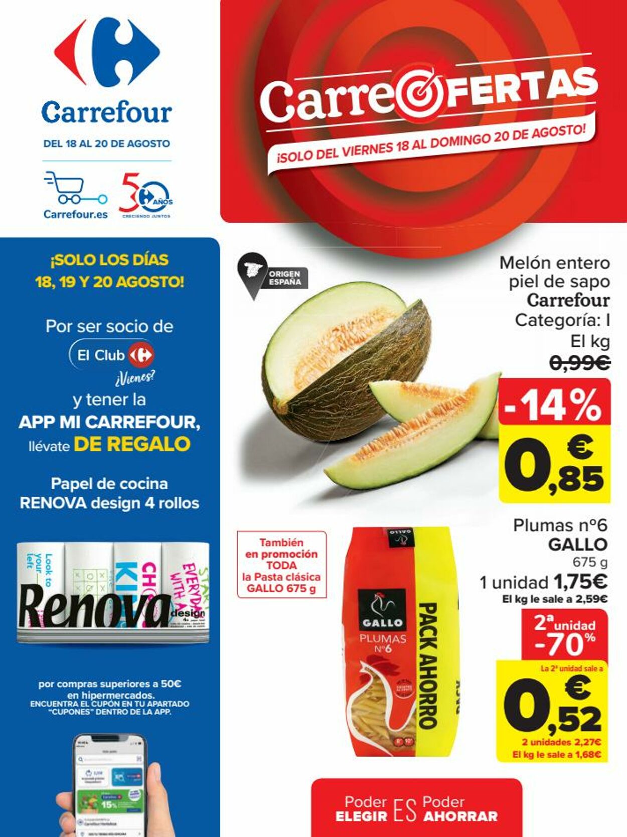 Carrefour Folleto - 18.08-20.08.2023