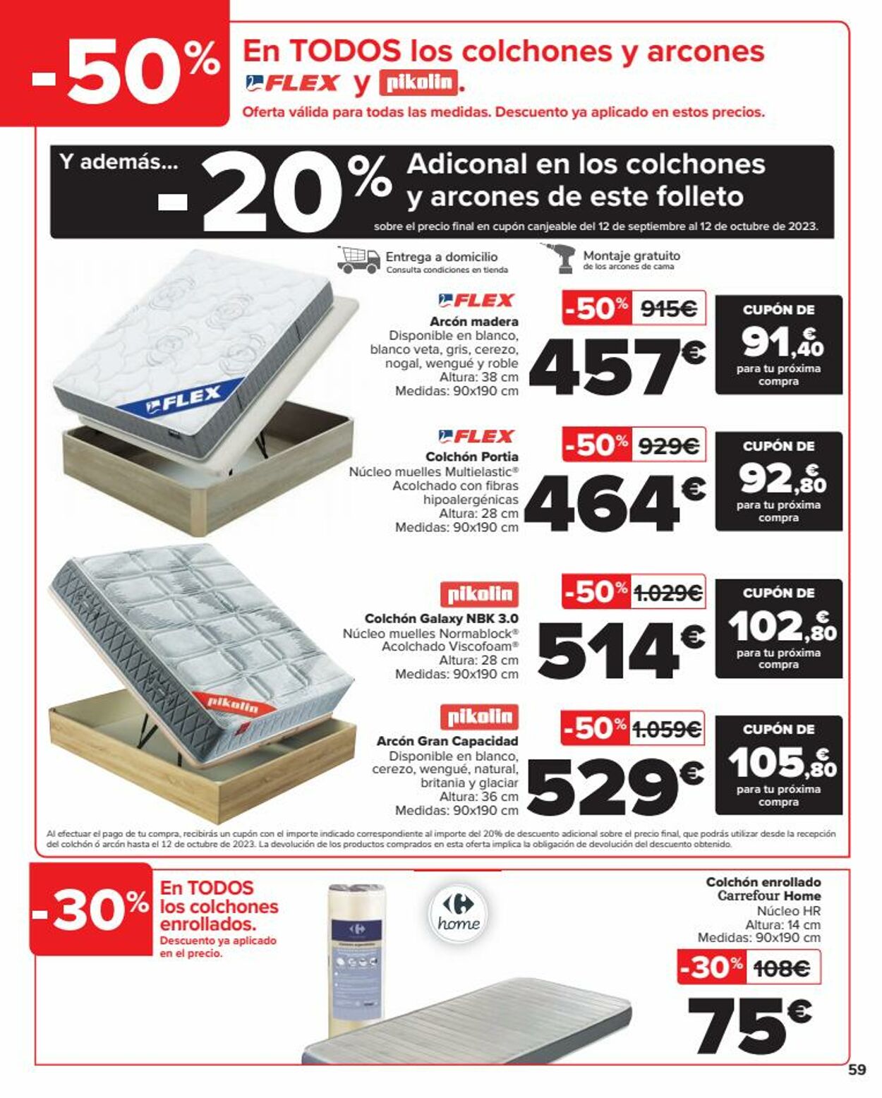 Carrefour Folleto - 24.08-11.09.2023 (Página 59)