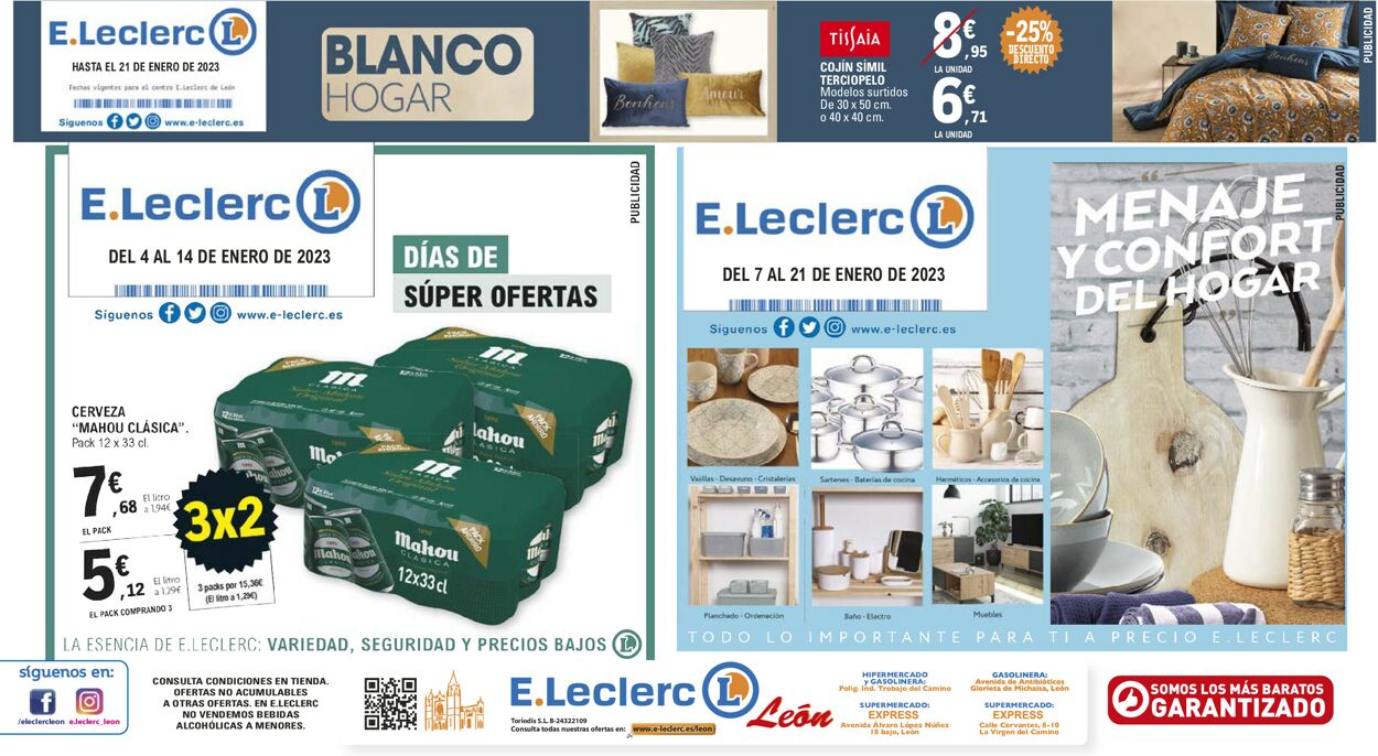 E.leclerc Folleto - 12.01-21.01.2023