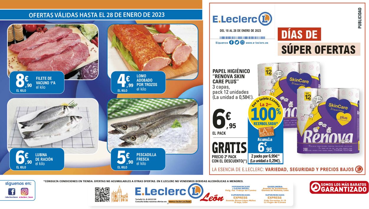 E.leclerc Folleto - 20.01-28.01.2023