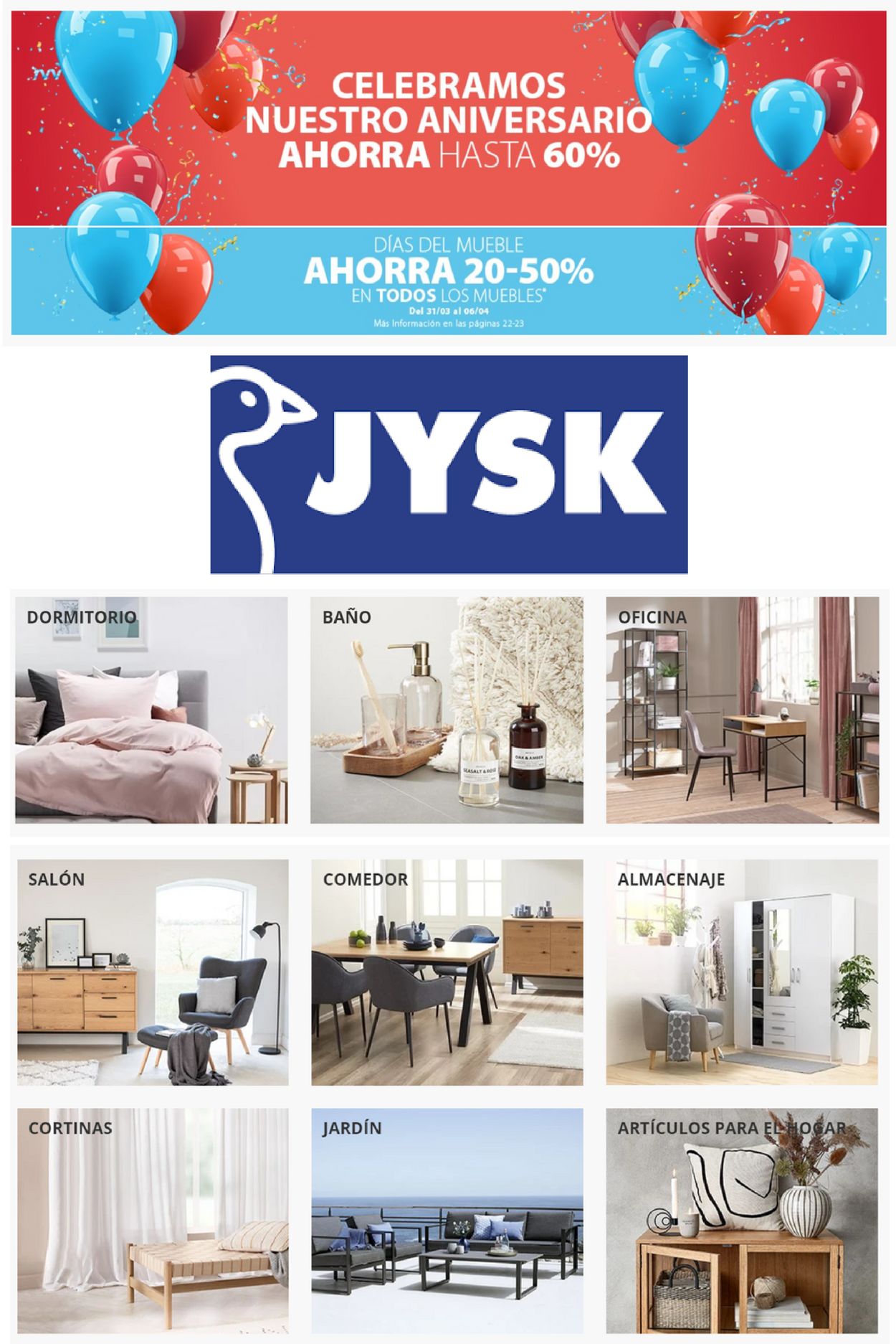 Catálogo JYSK - Actual 31.03 - 06.04.2022