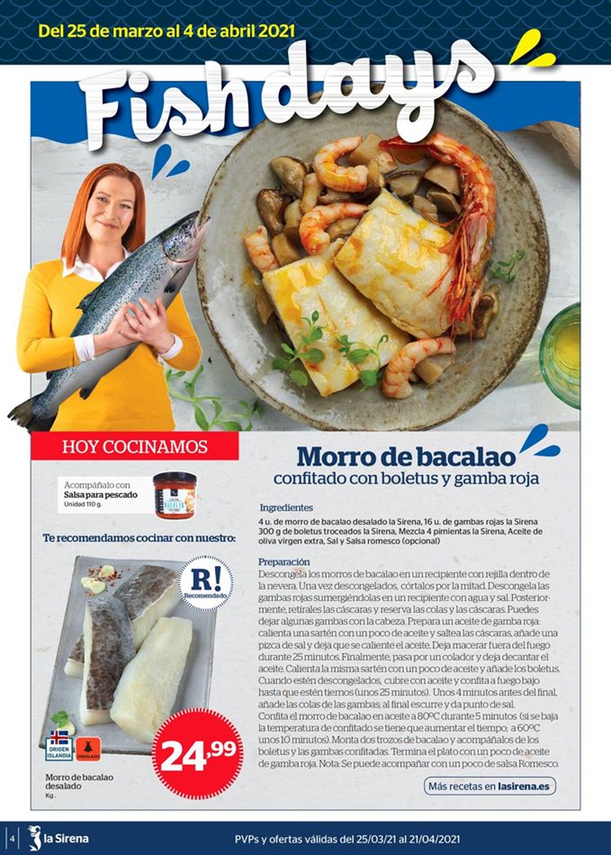 La Sirena Fish days Folleto - 25.03-21.04.2021 (Página 4)