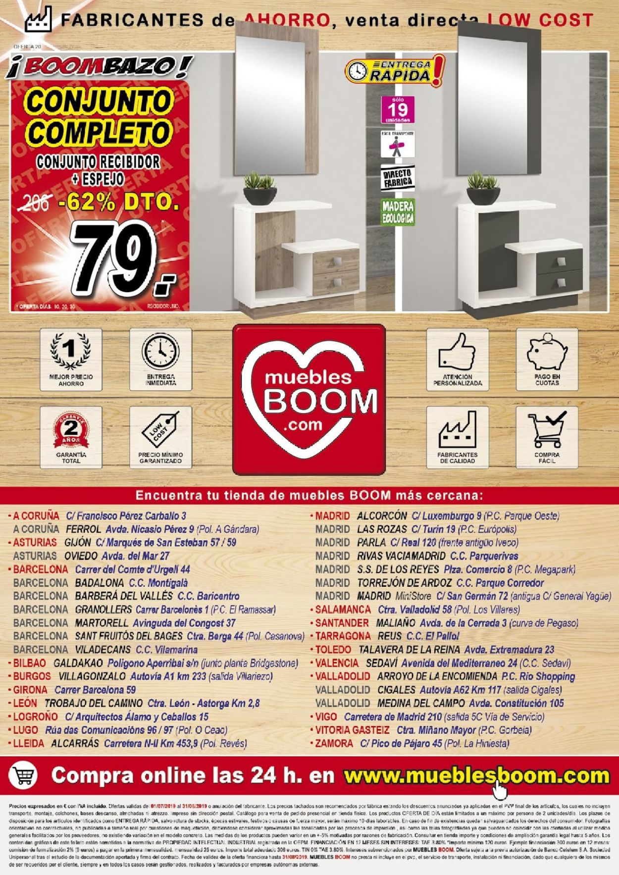 Muebles BOOM Folleto - 01.07-31.08.2019 (Página 8)