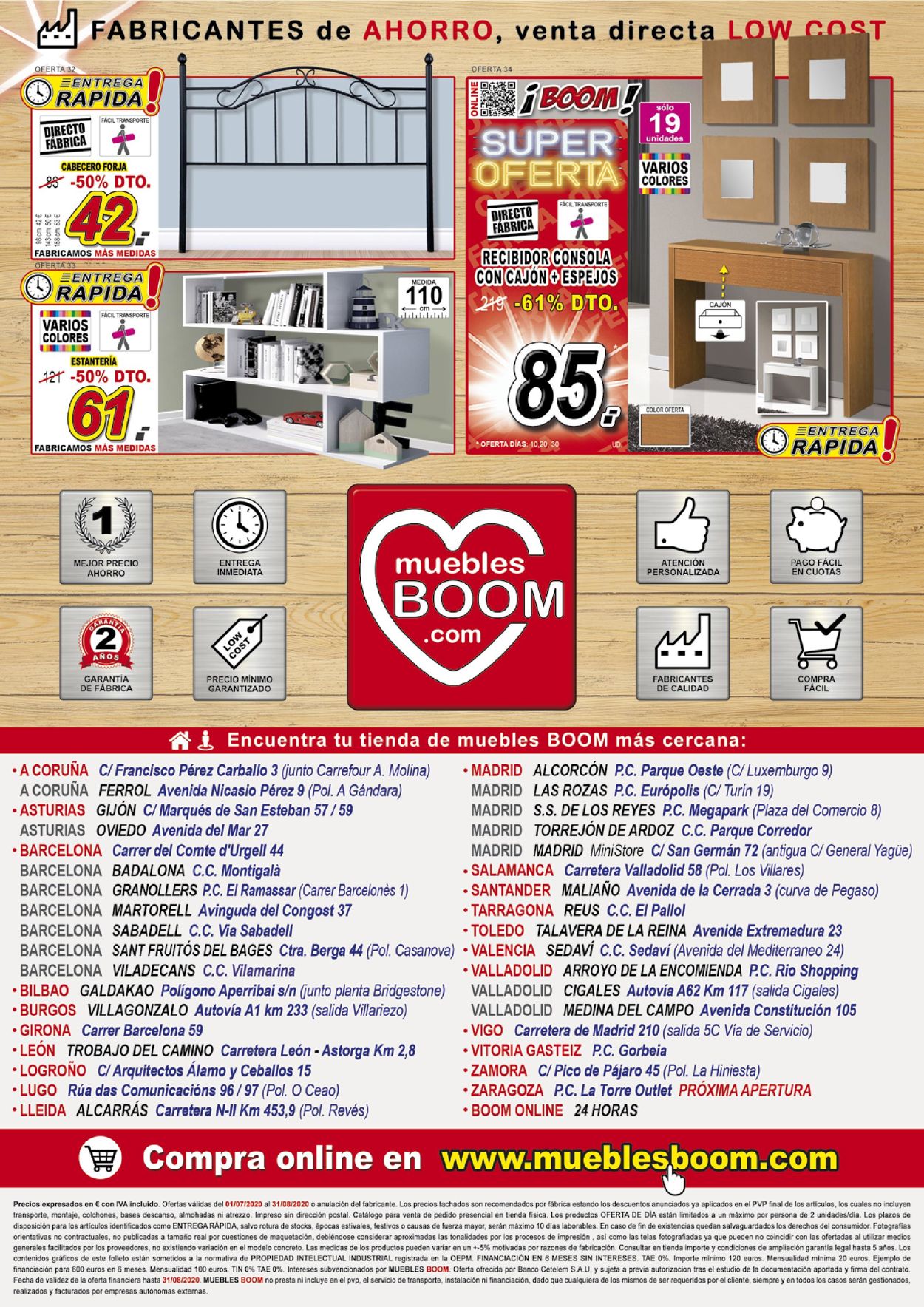 Muebles BOOM Folleto - 01.07-31.08.2020 (Página 8)