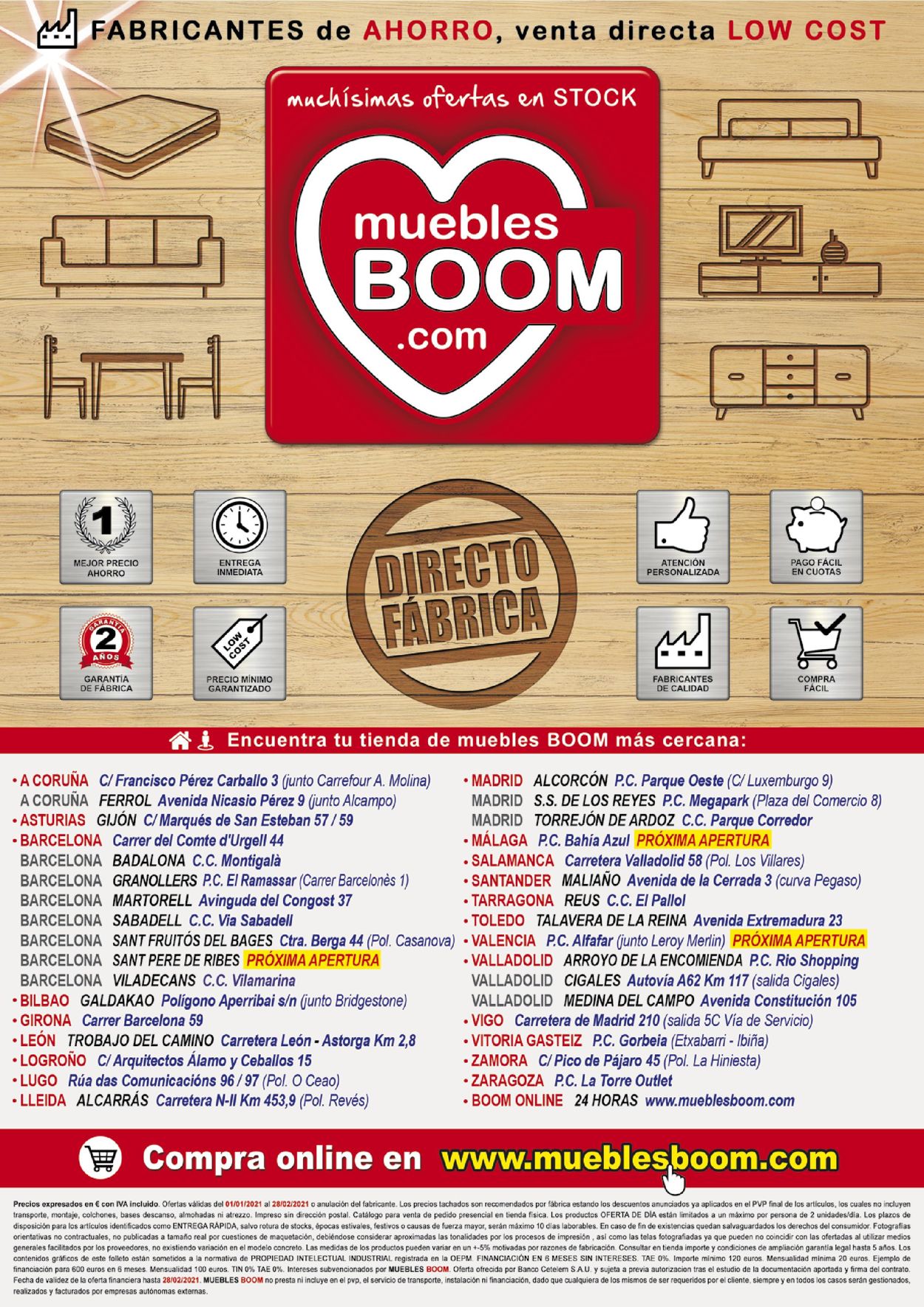 Muebles BOOM Folleto - 01.01-28.02.2021 (Página 8)