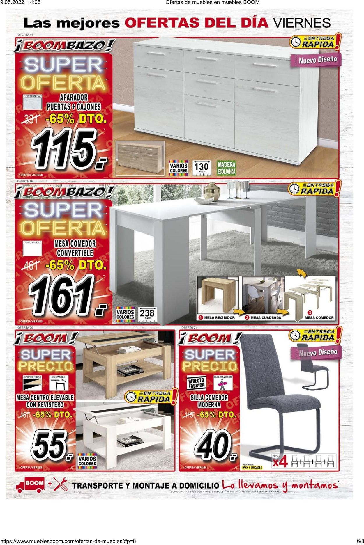 Muebles BOOM Folleto - 09.05-18.07.2022 (Página 6)
