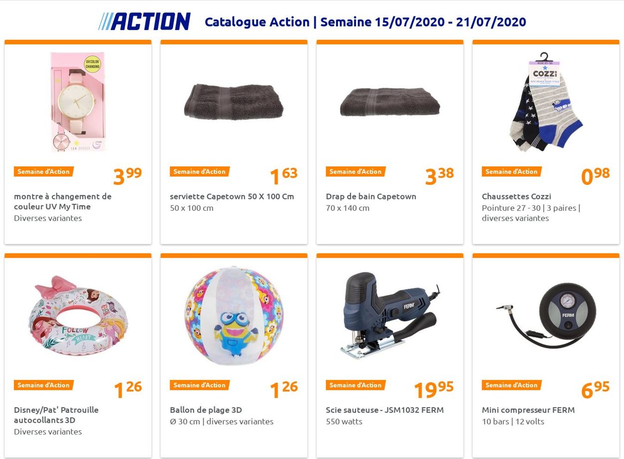 Action Catalogue - 15.07-21.07.2020