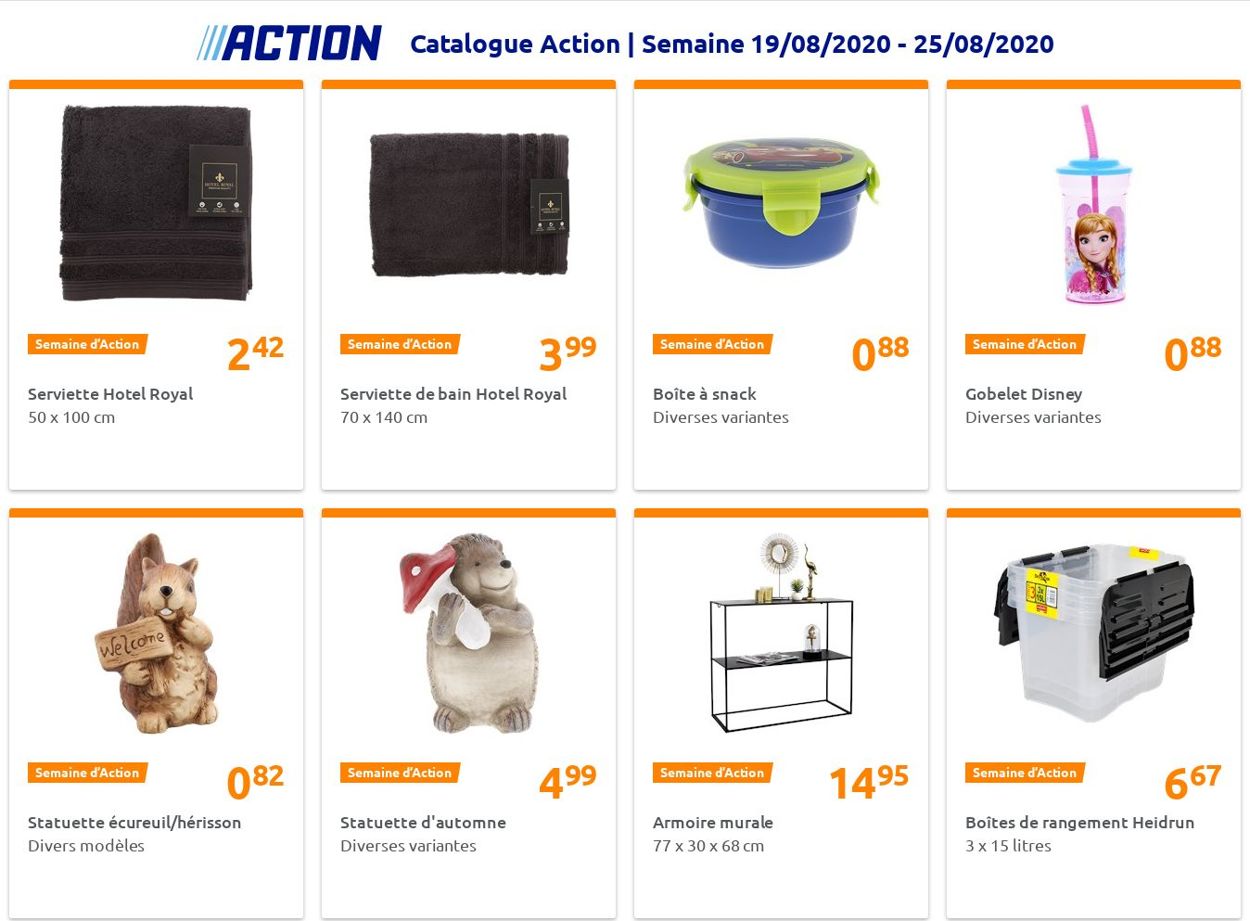 Action Catalogue - 19.08-25.08.2020
