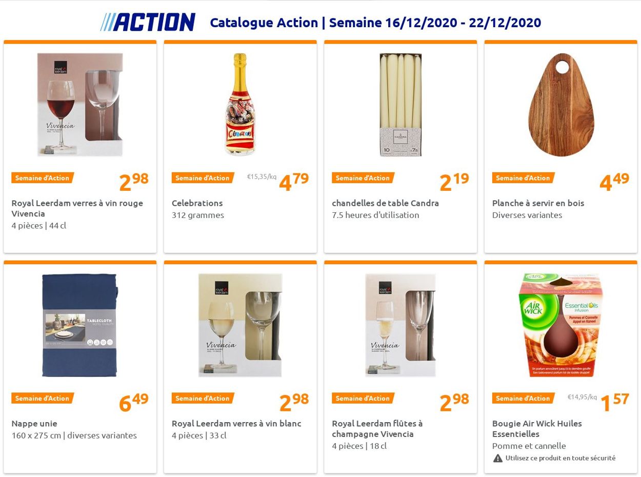 Action Catalogue - 16.12-22.12.2020