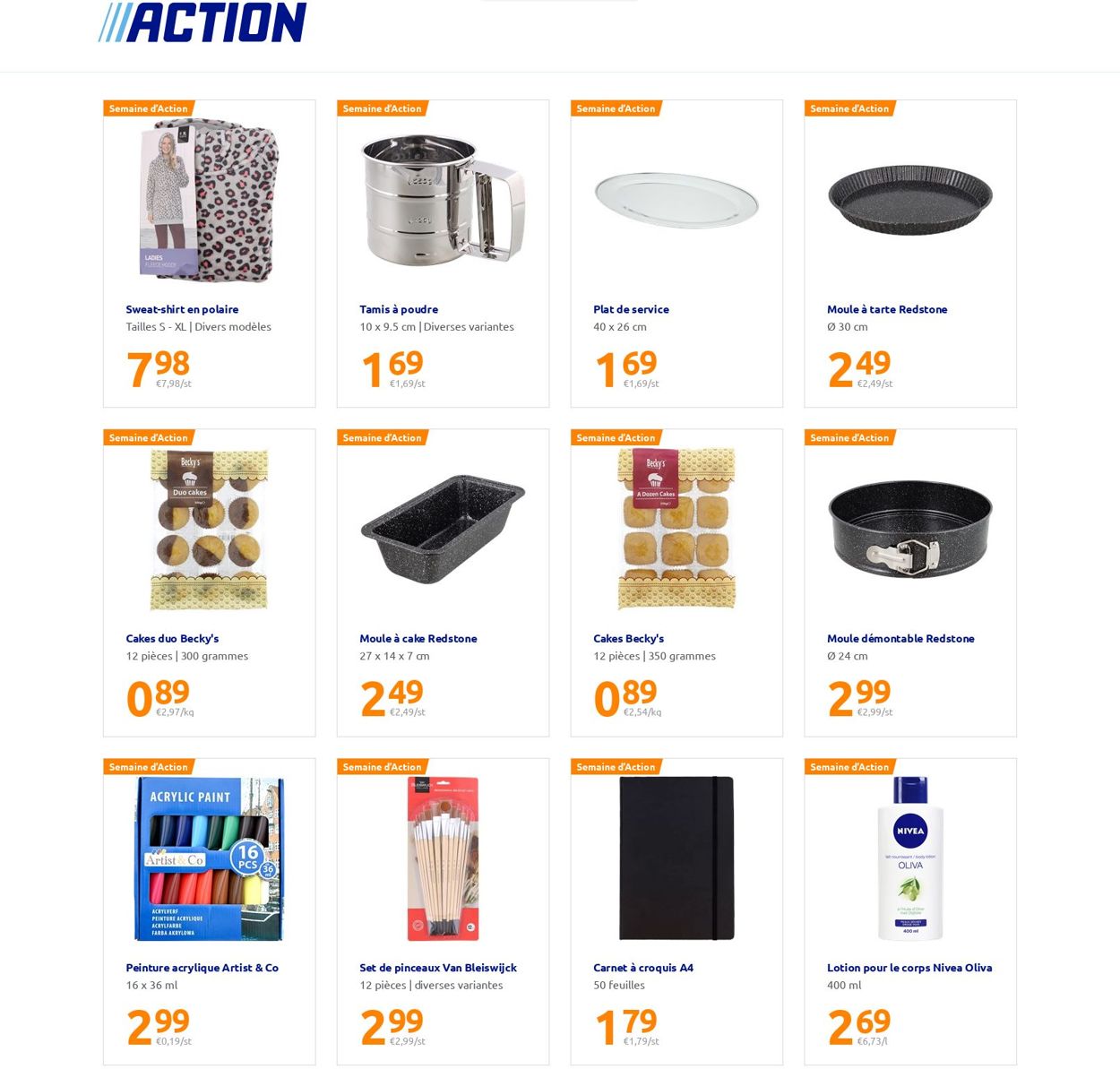 Action Catalogue - 29.12-04.01.2022