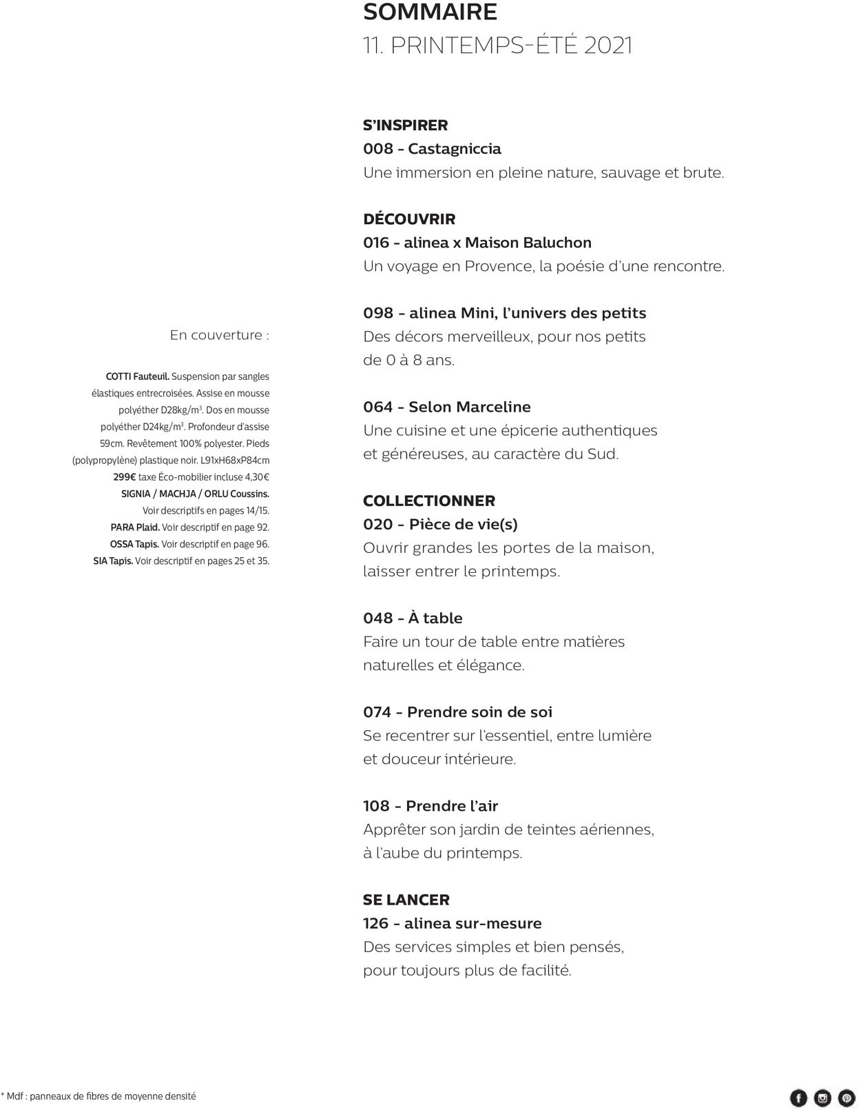 Alinéa Catalogue - 21.03-23.09.2021 (Page 5)
