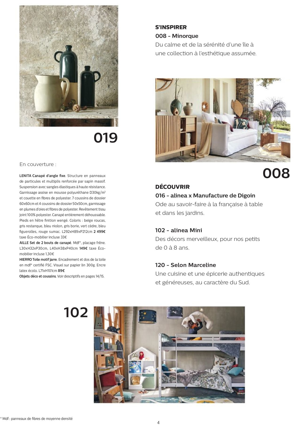 Alinéa Catalogue - 01.09-31.10.2021 (Page 4)