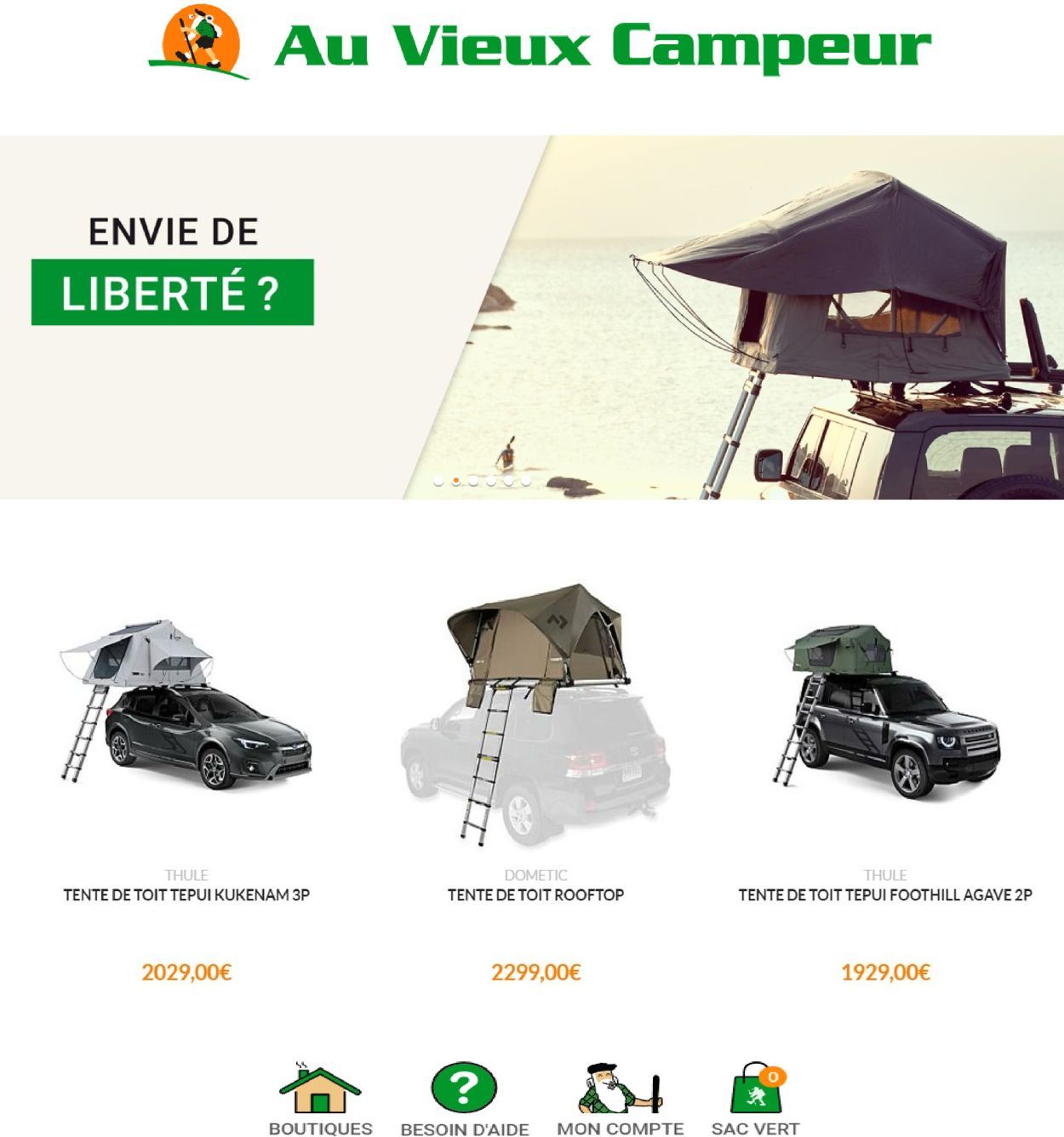 Au Vieux Campeur Catalogue - 15.06-07.07.2022