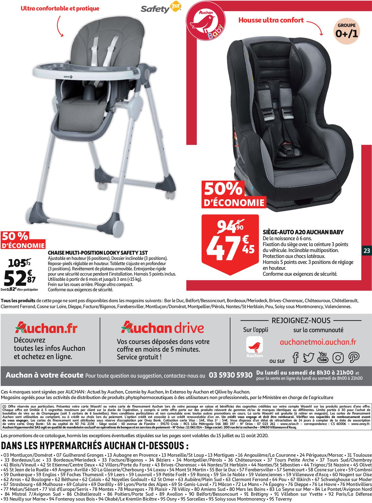 Auchan Catalogue - 15.07-11.08.2020 (Page 23)