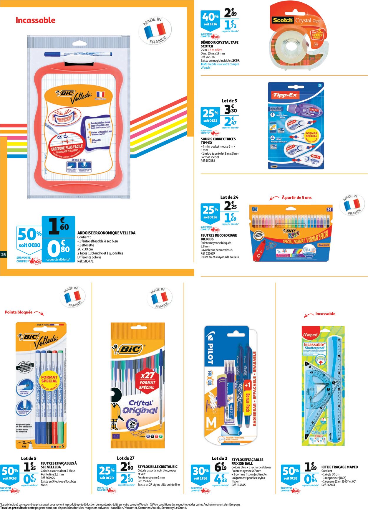 Auchan Catalogue - 29.07-09.08.2020 (Page 26)