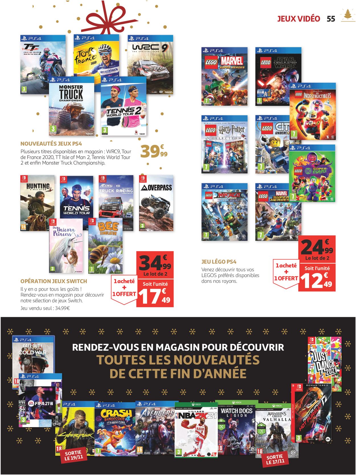 Auchan - noël Catalogue - 16.11-24.12.2020 (Page 55)