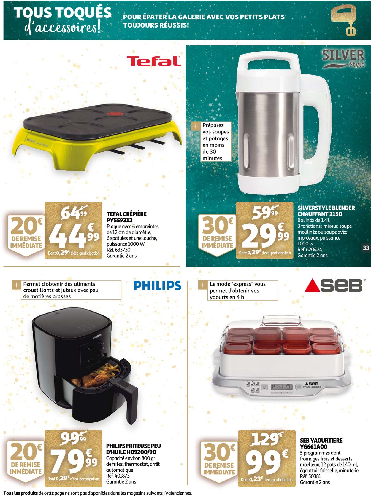 Auchan Noël 2020 Catalogue - 02.12-24.12.2020 (Page 33)