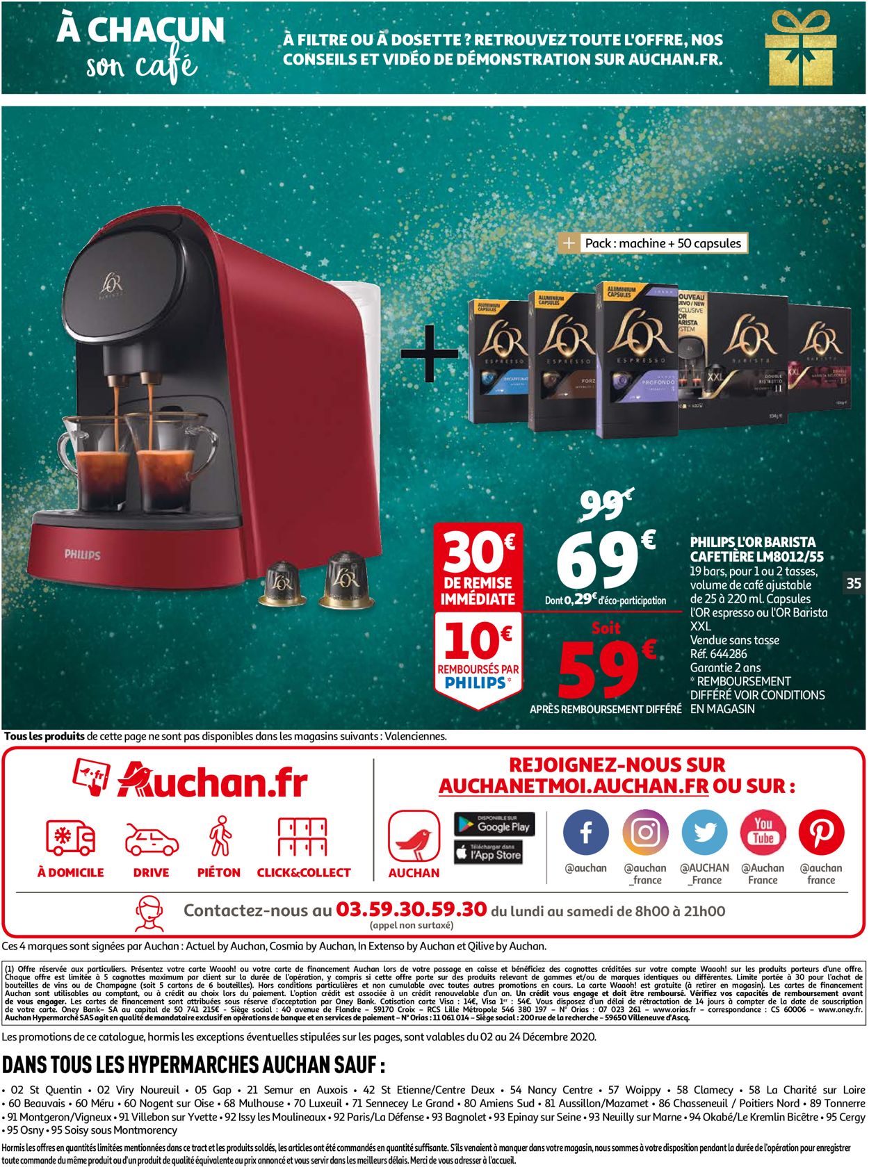 Auchan Noël 2020 Catalogue - 02.12-24.12.2020 (Page 35)