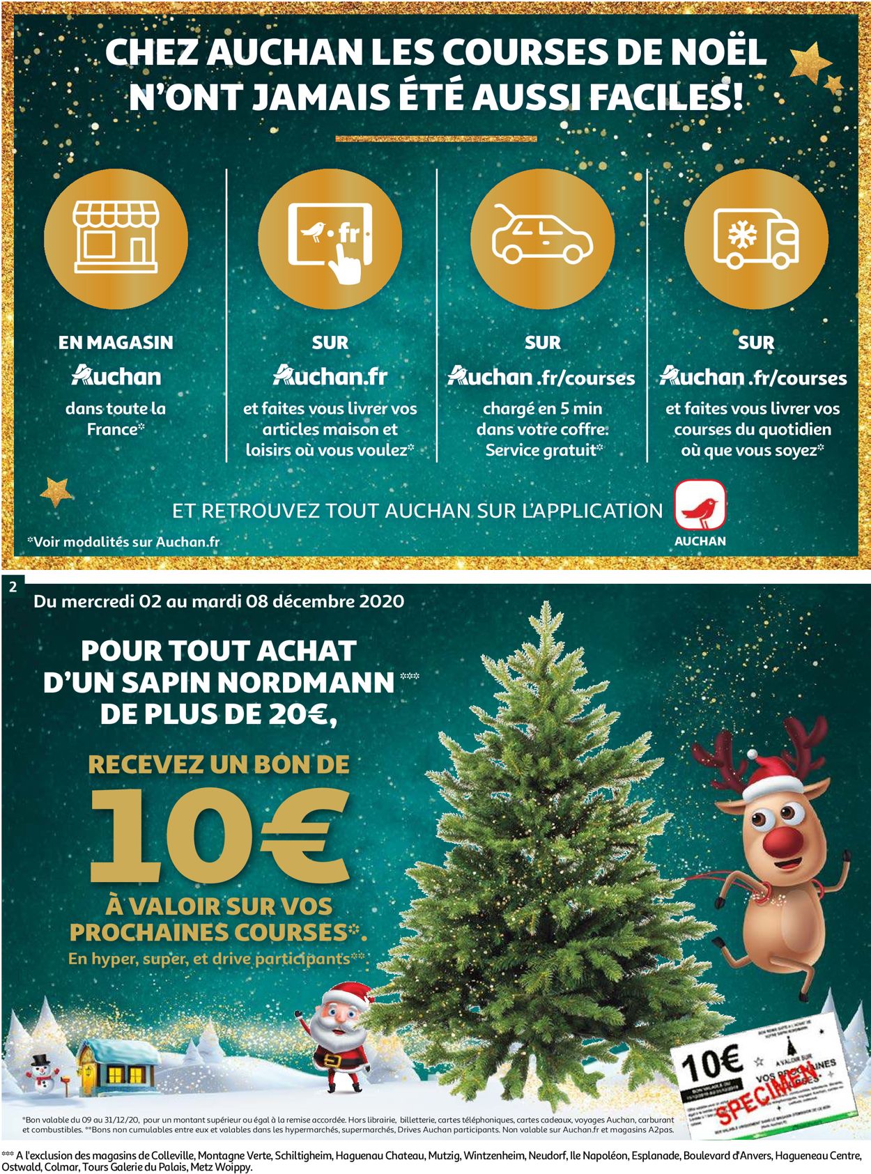 Auchan Noël 2020 Catalogue - 02.12-08.12.2020 (Page 2)