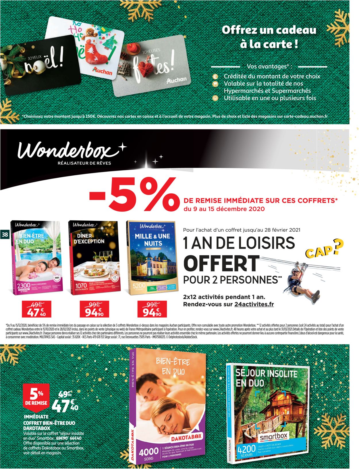 Auchan Noël 2020 Catalogue - 09.12-15.12.2020 (Page 38)