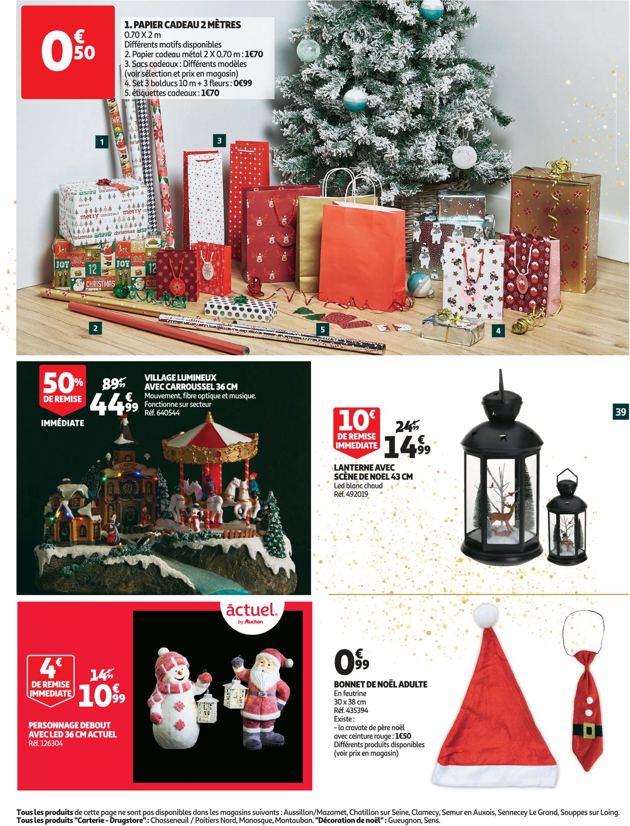 Auchan Noël 2020 Catalogue - 09.12-15.12.2020 (Page 39)
