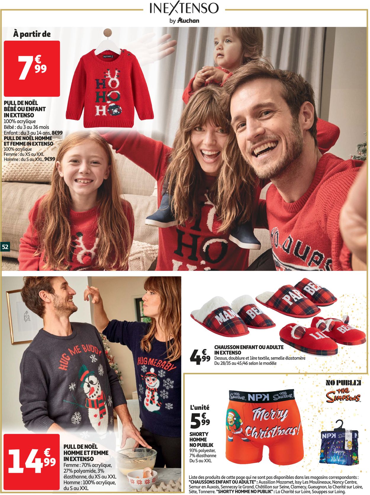 Auchan Noël 2020 Catalogue - 09.12-15.12.2020 (Page 52)