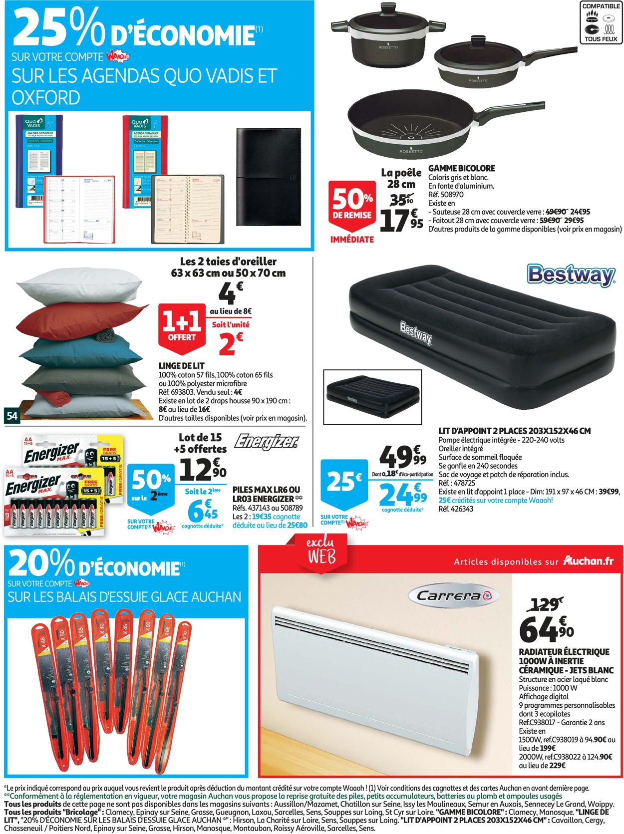 Auchan Noël 2020 Catalogue - 09.12-15.12.2020 (Page 54)