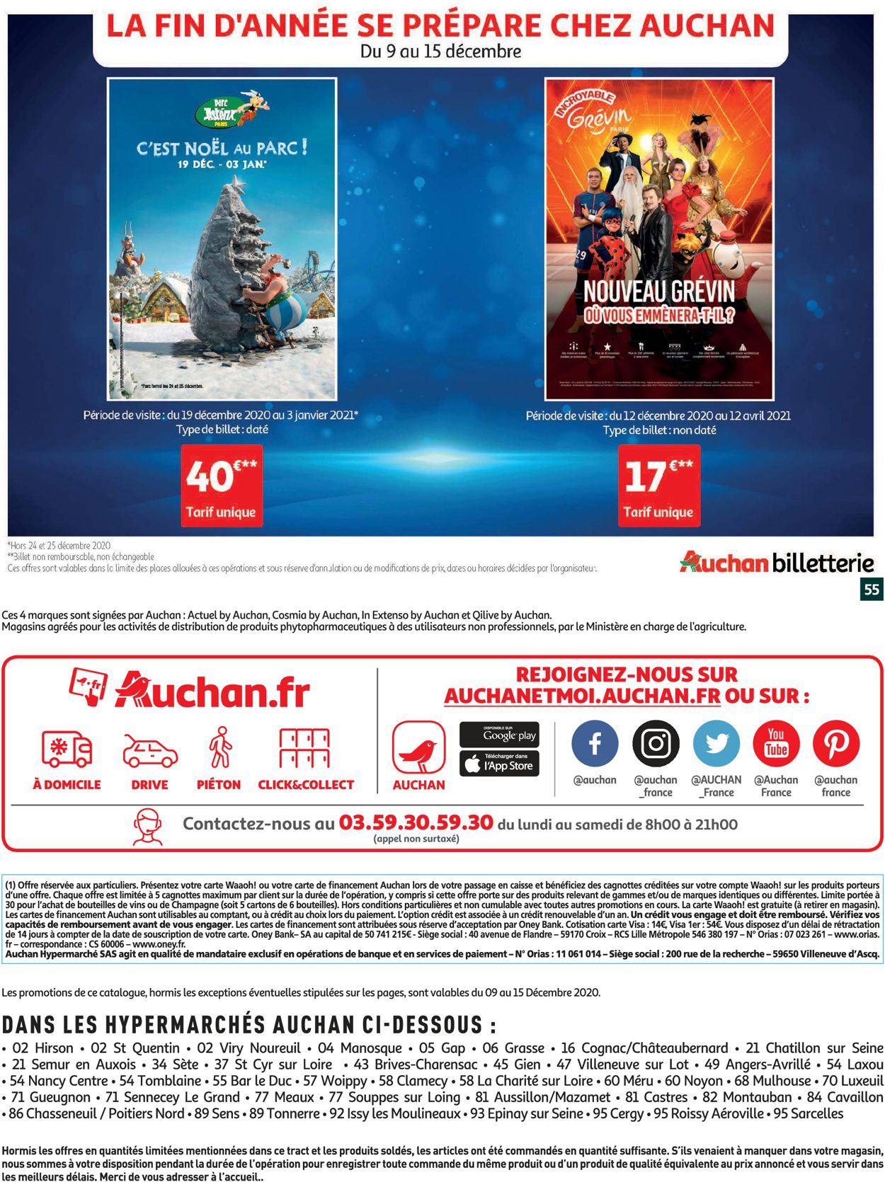 Auchan Noël 2020 Catalogue - 09.12-15.12.2020 (Page 55)