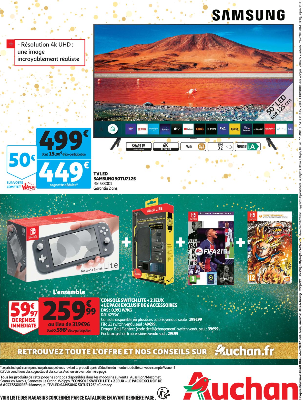Auchan Noël 2020 Catalogue - 09.12-15.12.2020 (Page 56)