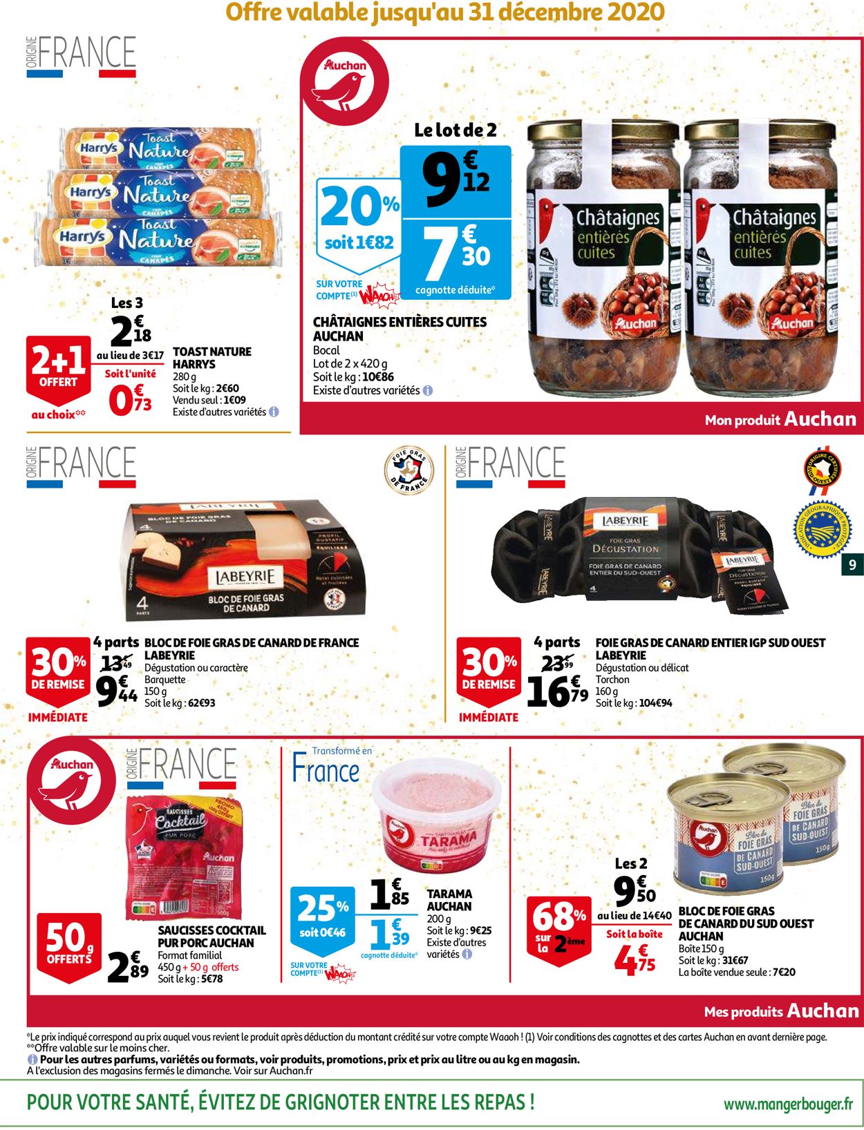 Auchan Noël 2020 Catalogue - 09.12-15.12.2020 (Page 9)