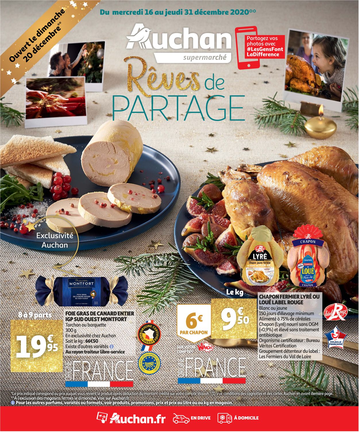 Auchan Rêves de Partage 2020 Catalogue - 16.12-31.12.2020