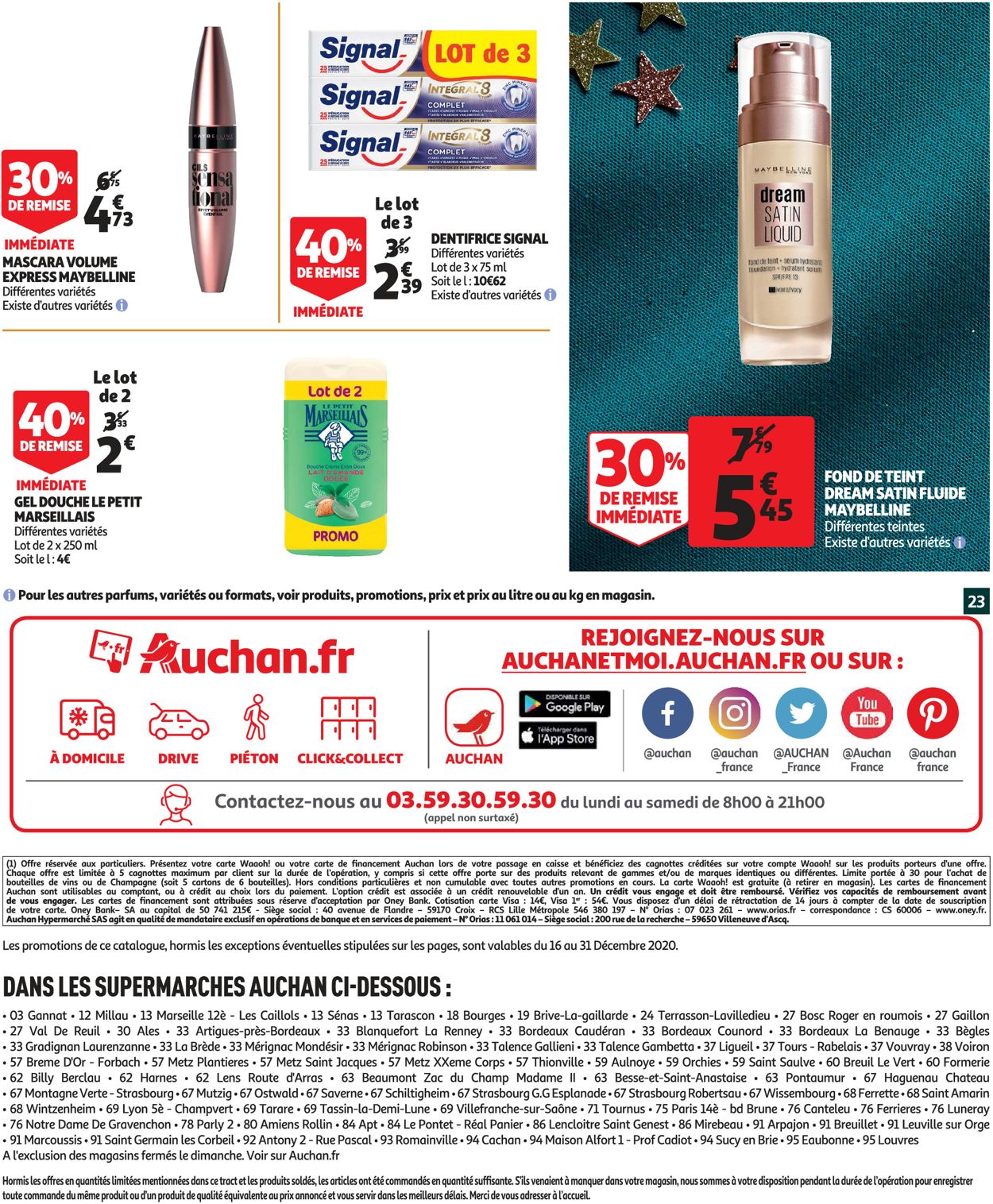 Auchan Rêves de Partage 2020 Catalogue - 16.12-31.12.2020 (Page 23)