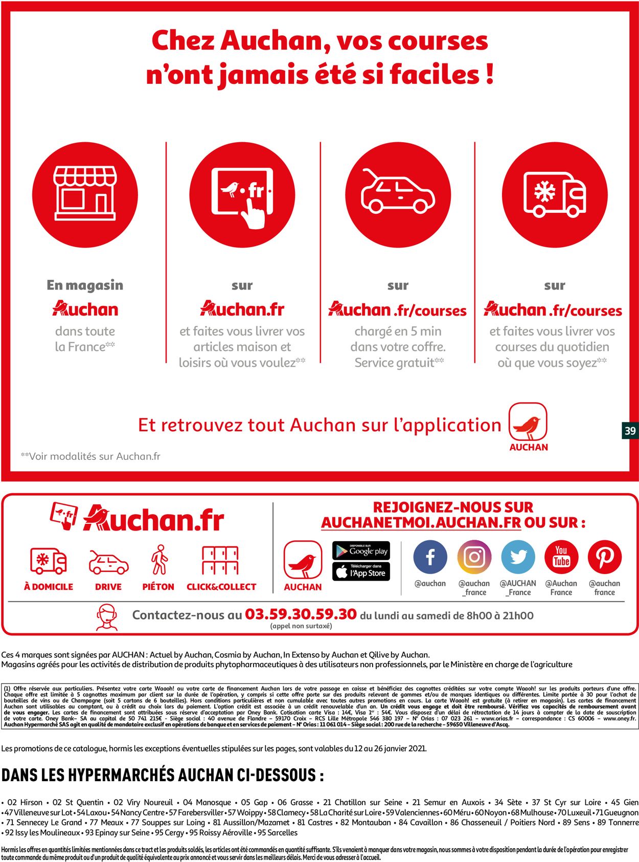 Auchan Catalogue - 12.01-26.01.2021 (Page 39)