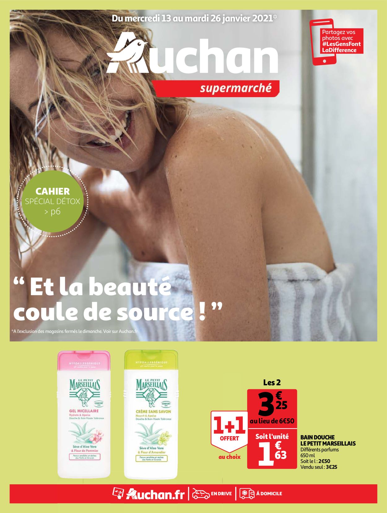 Auchan Special Soin et Detox 2021 Catalogue - 13.01-26.01.2021