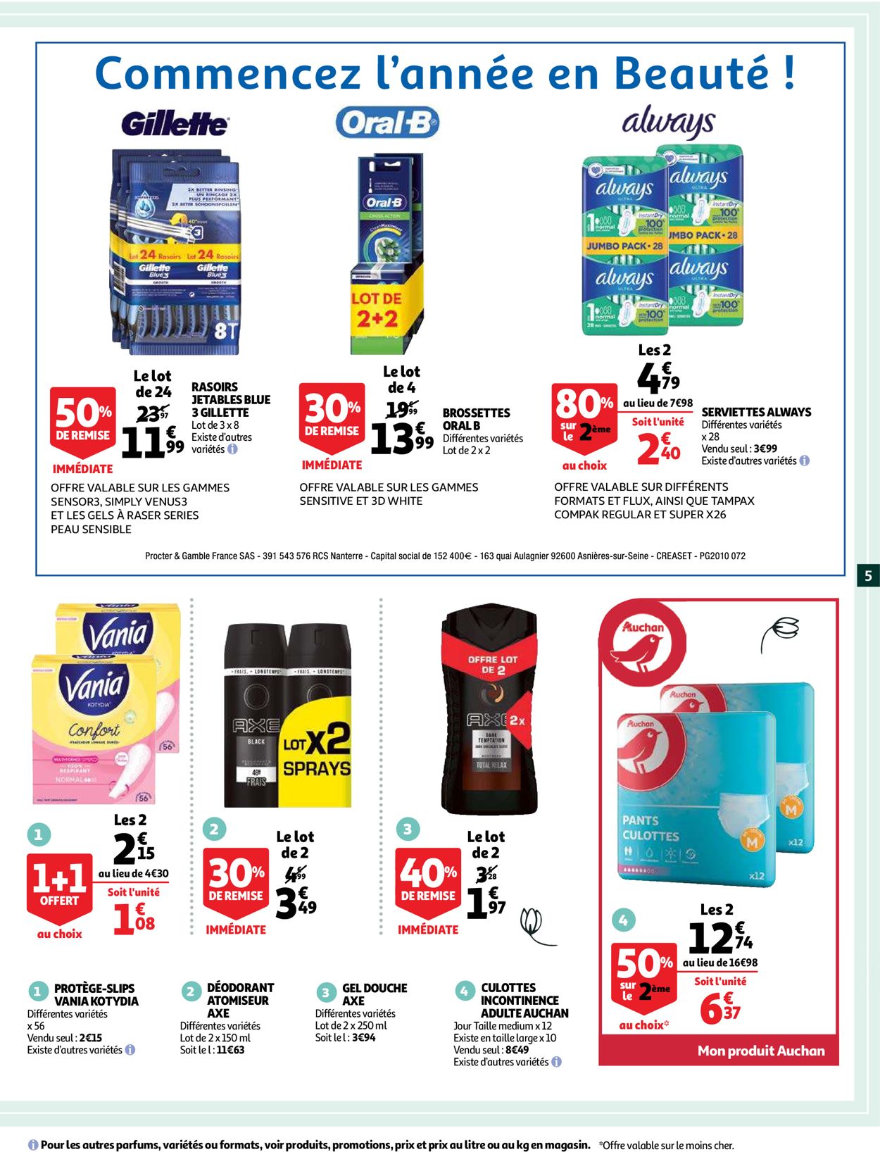 Auchan Special Soin et Detox 2021 Catalogue - 13.01-26.01.2021 (Page 5)