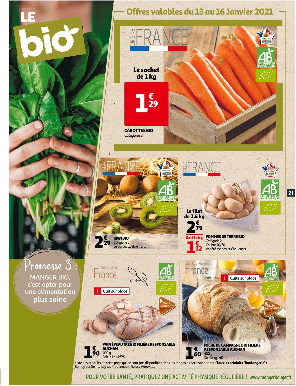 Auchan Special Soin et Detox 2021 Catalogue - 13.01-26.01.2021 (Page 21)