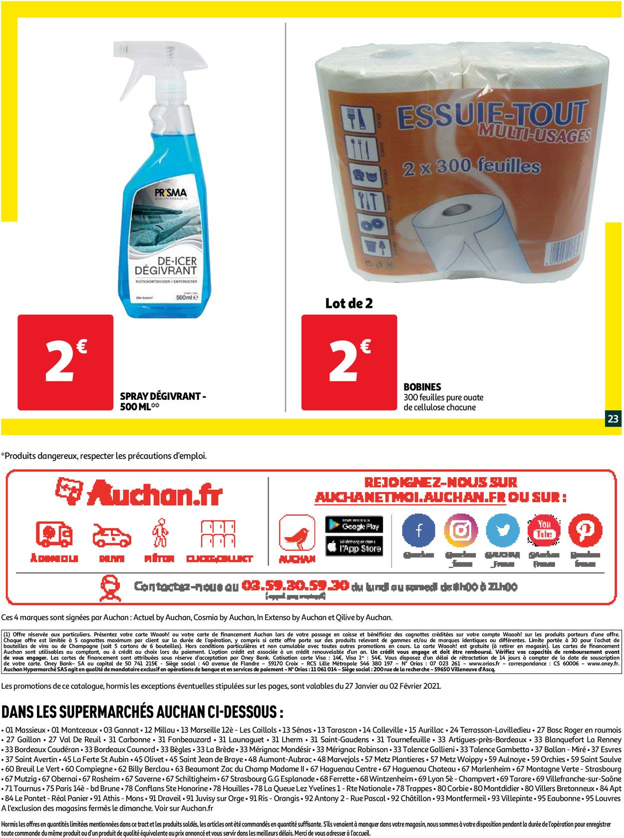 Auchan Catalogue - 27.01-02.02.2021 (Page 23)