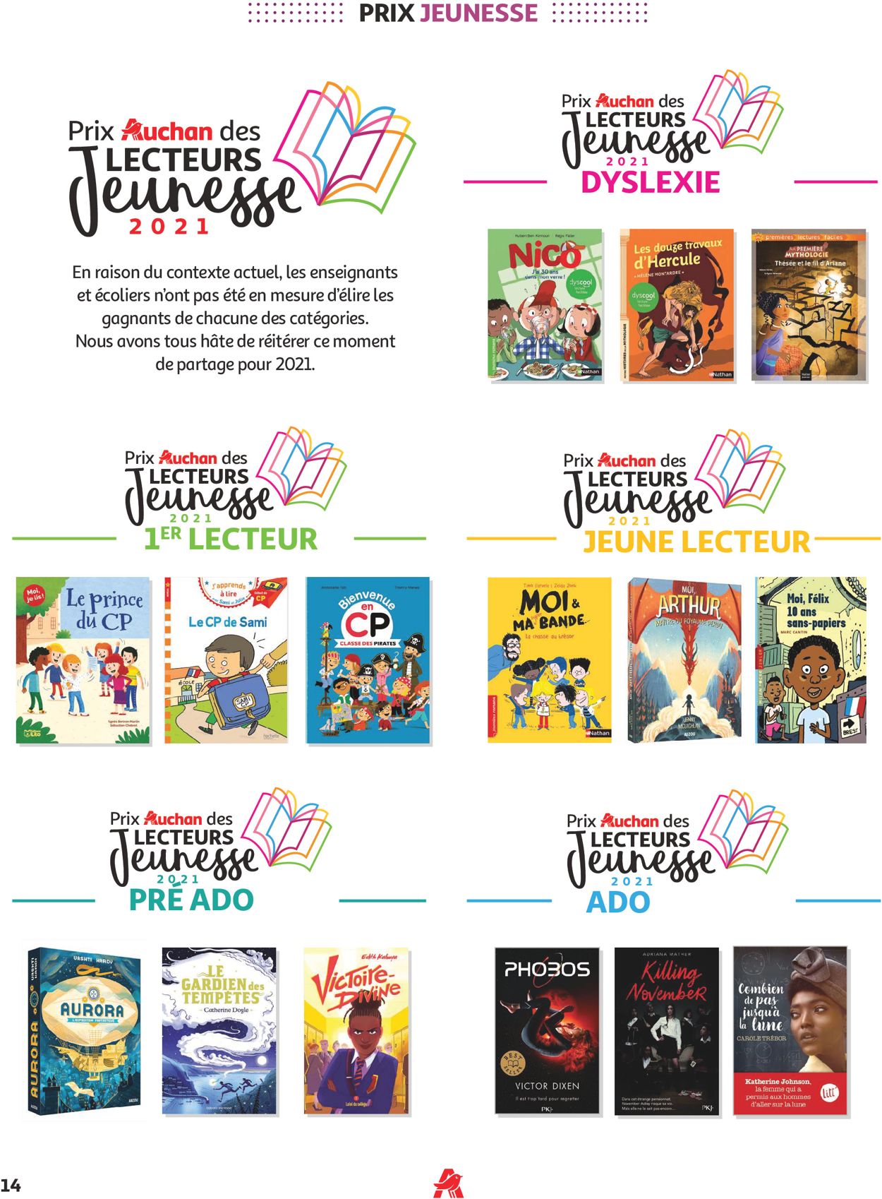 Auchan Loisirs Culture Vacances Enfant 2021 Catalogue - 06.02-07.03.2021 (Page 14)