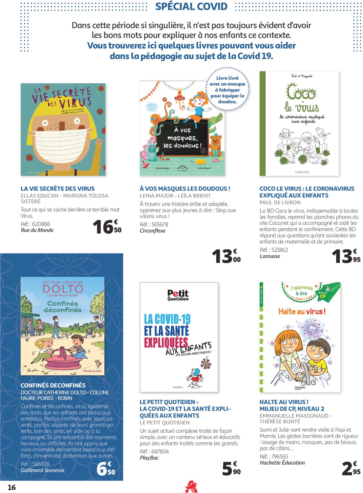 Auchan Loisirs Culture Vacances Enfant 2021 Catalogue - 06.02-07.03.2021 (Page 16)