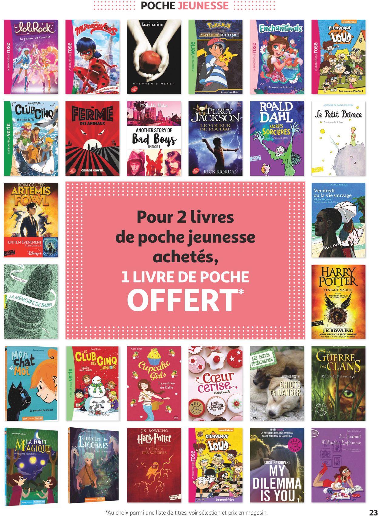 Auchan Loisirs Culture Vacances Enfant 2021 Catalogue - 06.02-07.03.2021 (Page 23)