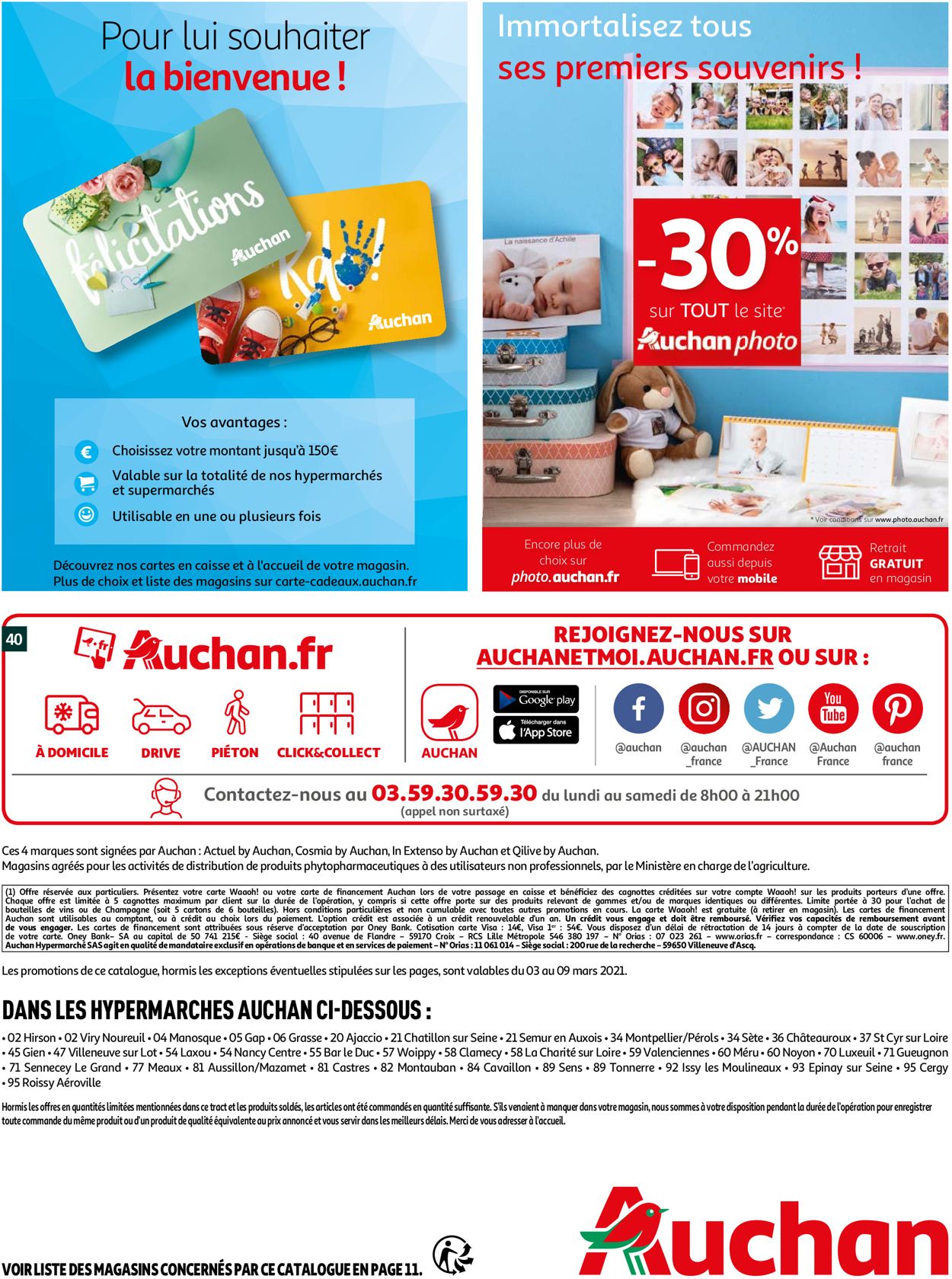 Auchan Catalogue - 03.03-09.03.2021 (Page 40)